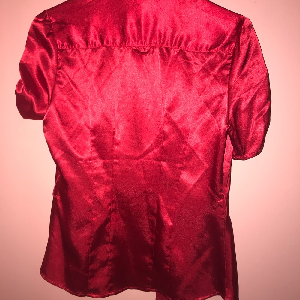 Red button up - Picture 2 of 2